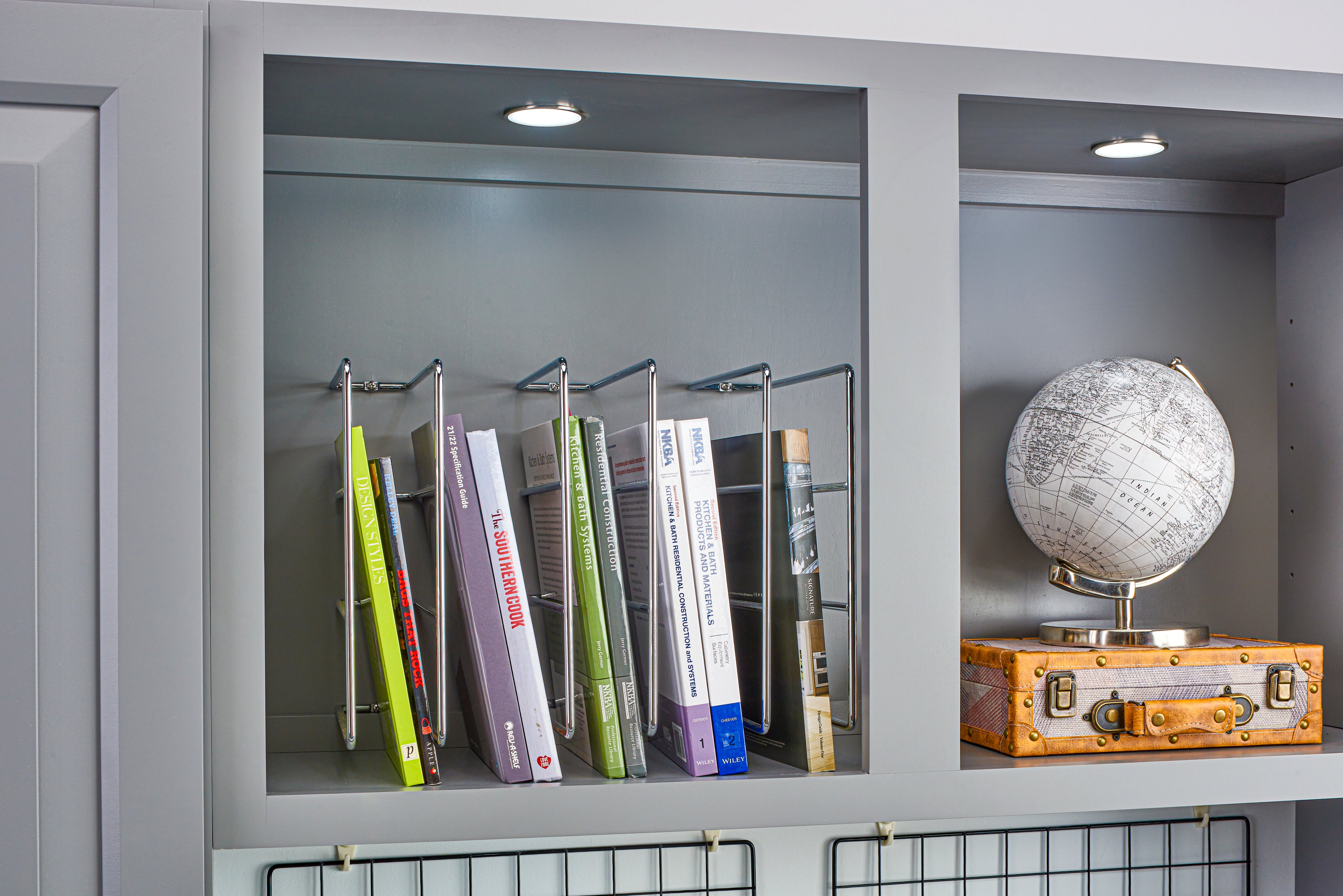Rev-A-Shelf 596-10CR-52 Chrome U-Shaped Bakeware Cabinet Organizer (2 Pack) - VMInnovations