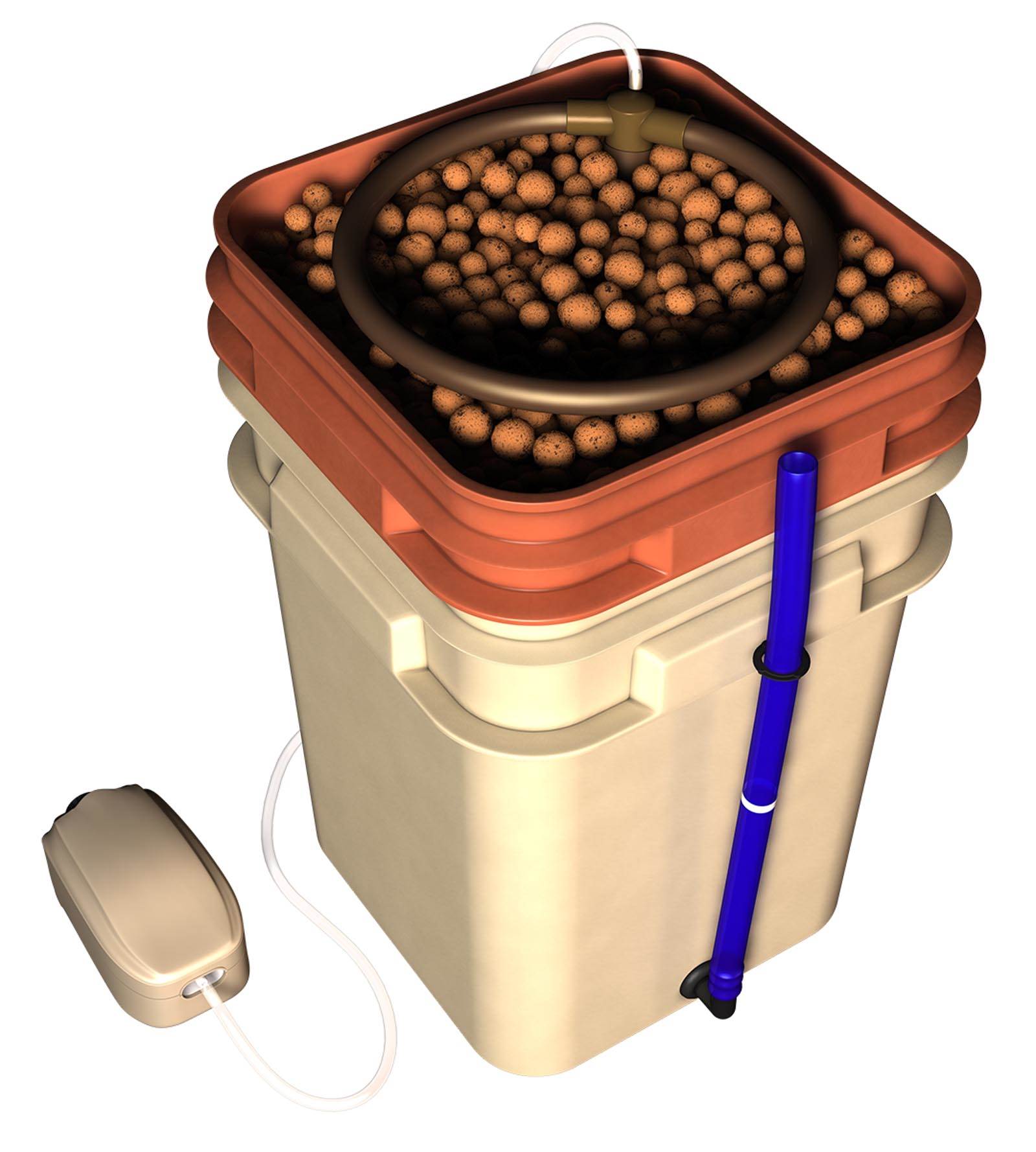 General Hydroponics Waterfarm Complete Hydroponic System Grow Kit (Open Box)