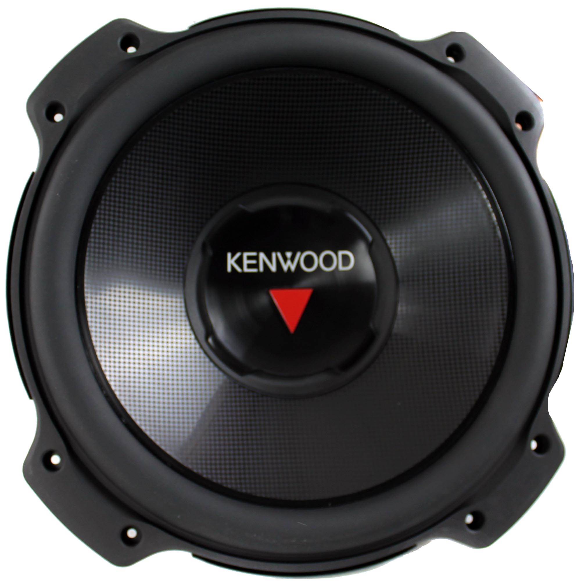 Kenwood KFC-W2516PS 10" 1300 WATT 4 Ohm Car Audio Stereo Subwoofer (Open Box)