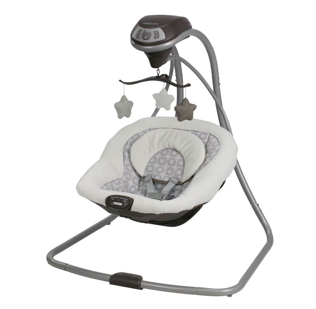 Graco Simple Sway Baby/Infant Swing with Mobile Toys - Abbington | 1927133