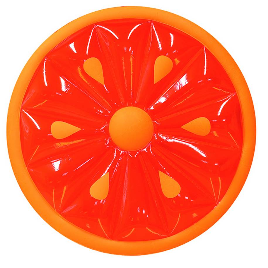 Swimline 9054 Pool Fruit Slice Fun Lime Lemon Orange Raft w/ 110 Volt Air Pump - VMInnovations