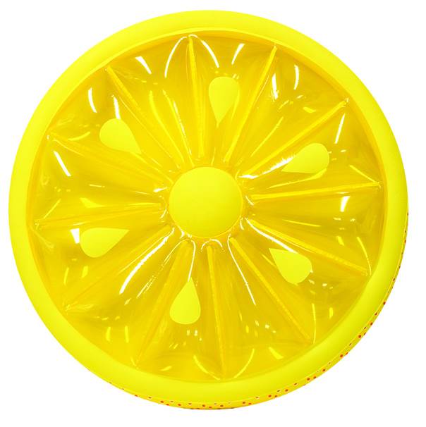 Swimline 9054 Pool Fruit Slice Fun Lime Lemon Orange Raft w/ 110 Volt Air Pump - VMInnovations