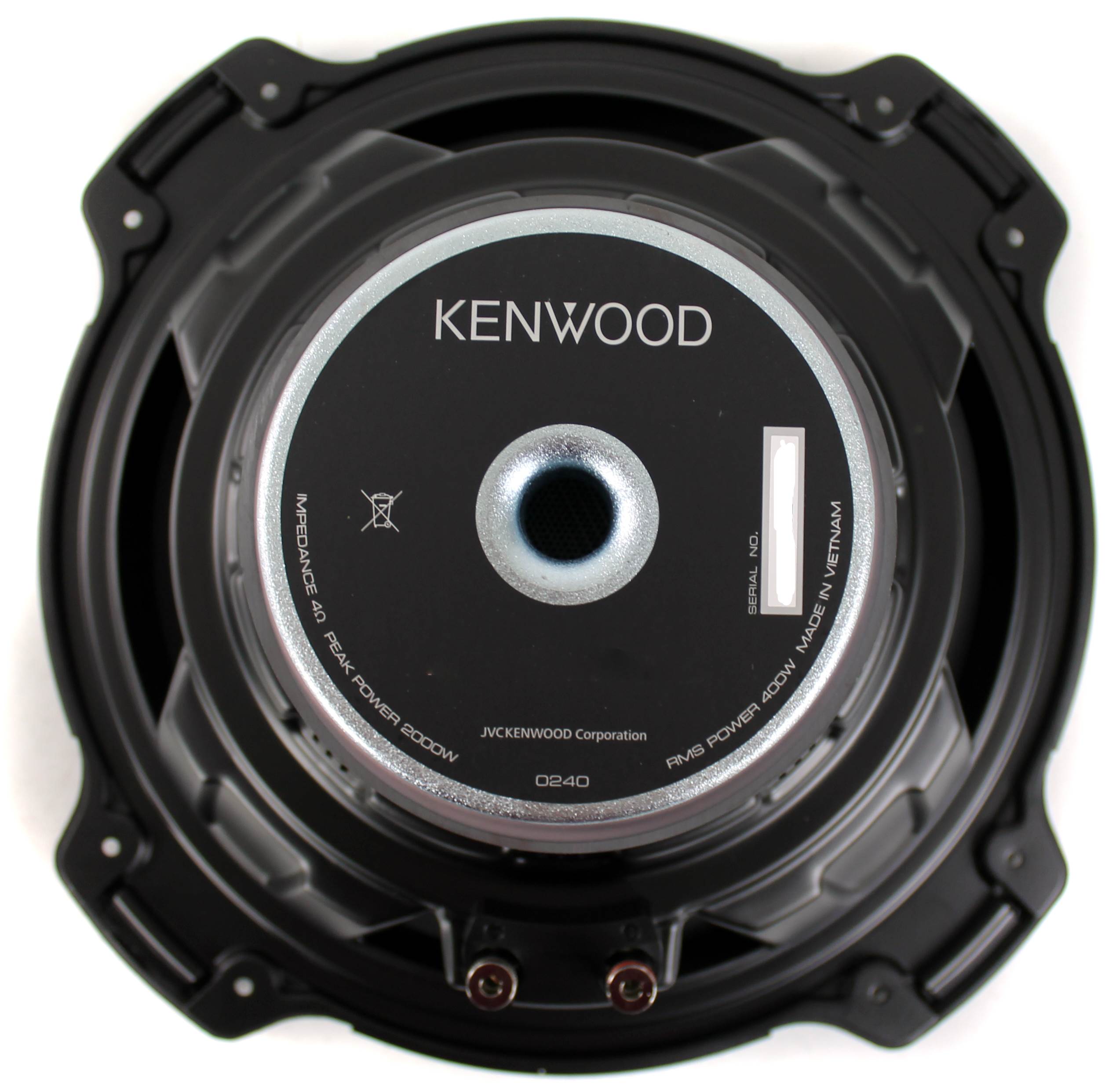 4) Kenwood KFC-W2516PS 10" 5200 WATT Car Audio Subwoofer Sub Power Woofer 4 Ohm