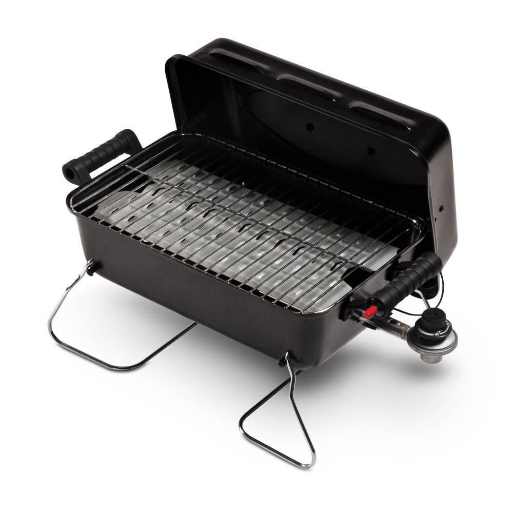 Char-Broil Table Top 11,000 BTU 190 Sq. Inch Portable Gas Grill (Open Box)