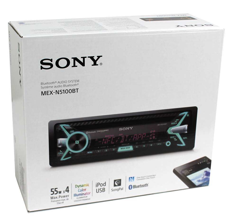 Sony MEX-N5100BT CD/MP3 USB/AUX Car Audio Bluetooth Receiver MEXN5100BT