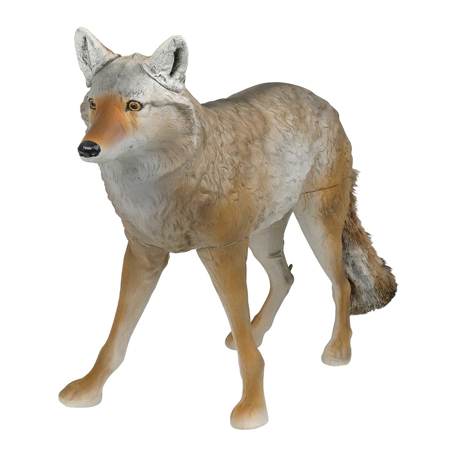 Flambeau Outdoor Lone Howler Coyote Decoy with Fauz Fur Tail, One Size(Open Box)