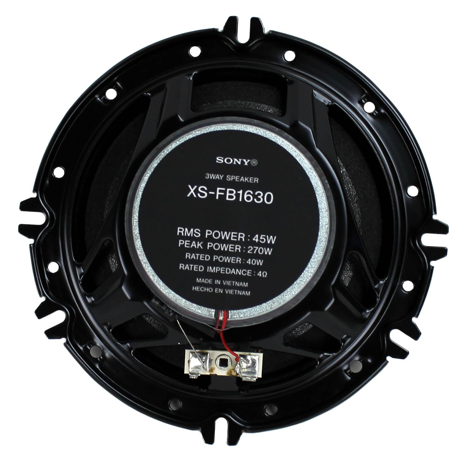 Sony XS-FB1630 6.5" 540 Watt 3-Way Car Audio Speakers Stereo XSFB1630 - VMInnovations