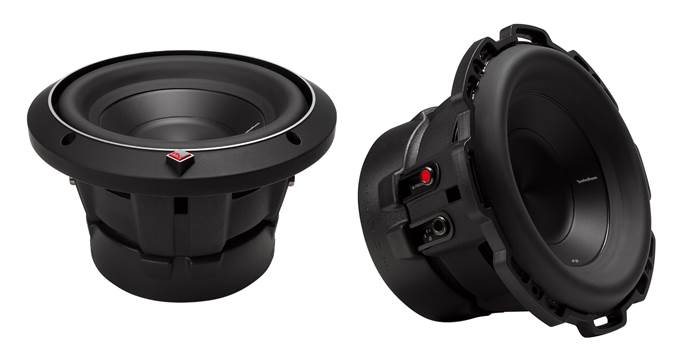 4) ROCKFORD FOSGATE P2D2-8 8" Punch 2-Ohm DVC Subs + 1-Ohm Class D Amp + Wiring