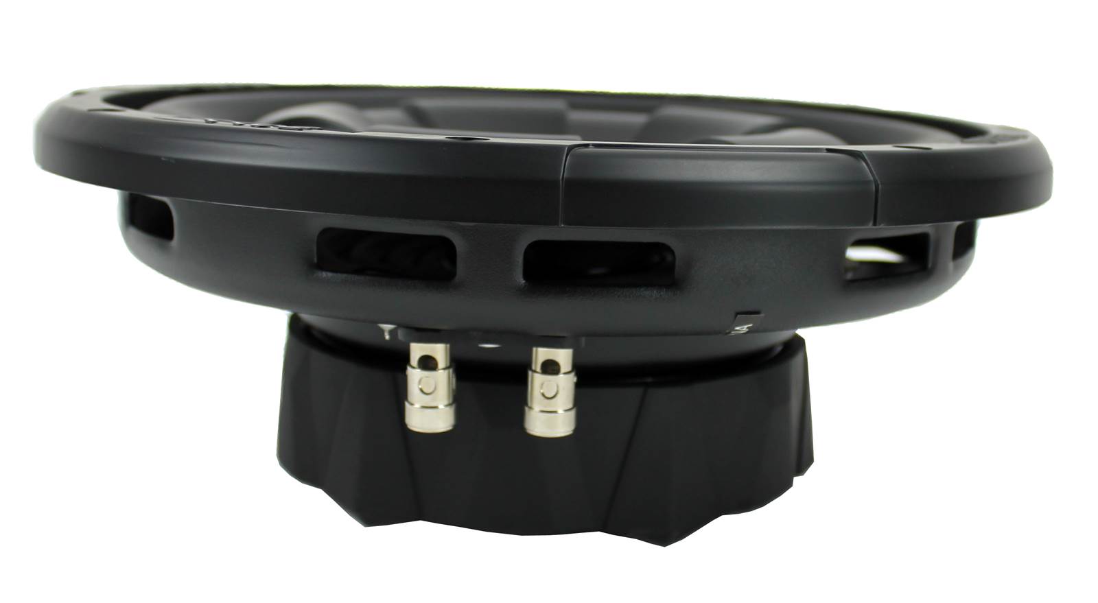 2) Boss D10F 10" 1600W Shallow Car Audio Subwoofers + 2) 10" Single Sealed Boxes