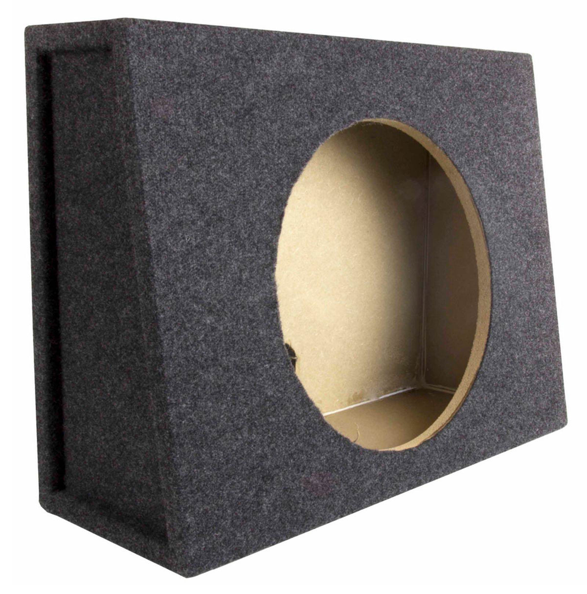 2) Boss P100F 10" 2400W Car Shallow/Slim Subwoofer + 2) 10" Single Sealed Boxes