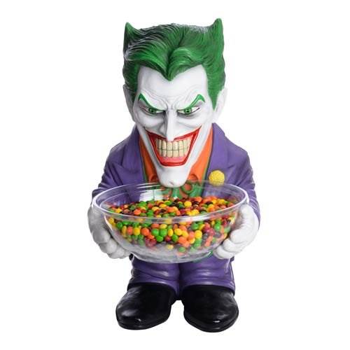 Rubies DC Universe Batman Joker Candy Bowl Holder Halloween Accessory - Open Box