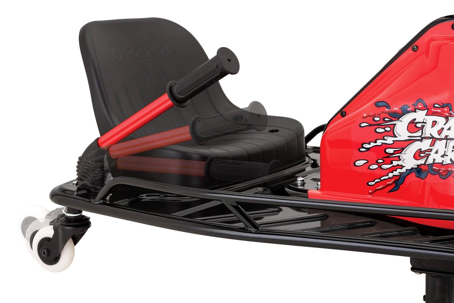 Razor Crazy Cart Electric 360 Spinning Drifting Ride On Go-Cart (Open Box)
