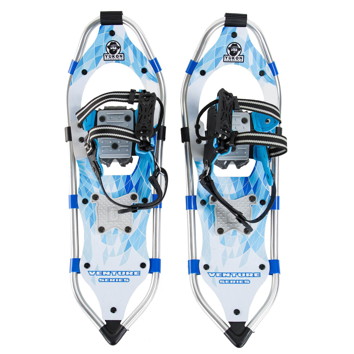 Yukon Charlie's Advanced 8 x 21 Inch Women's Snowshoe Kit with Poles and Bag - VMInnovations