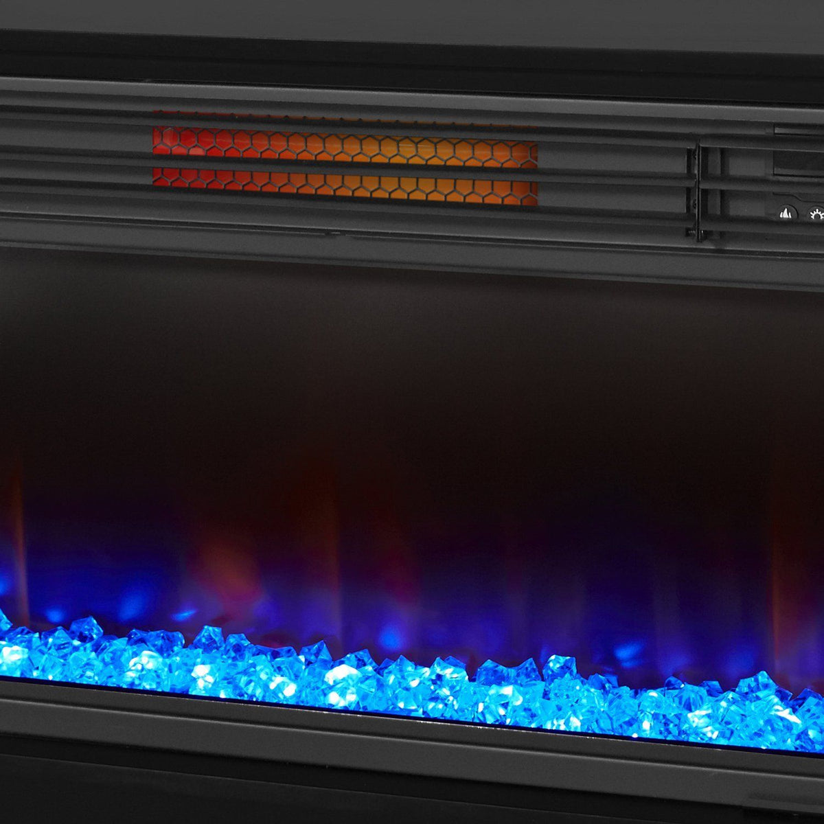LifeSmart LifeZone Electric Infrared Quartz Fireplace Heater (Defective)