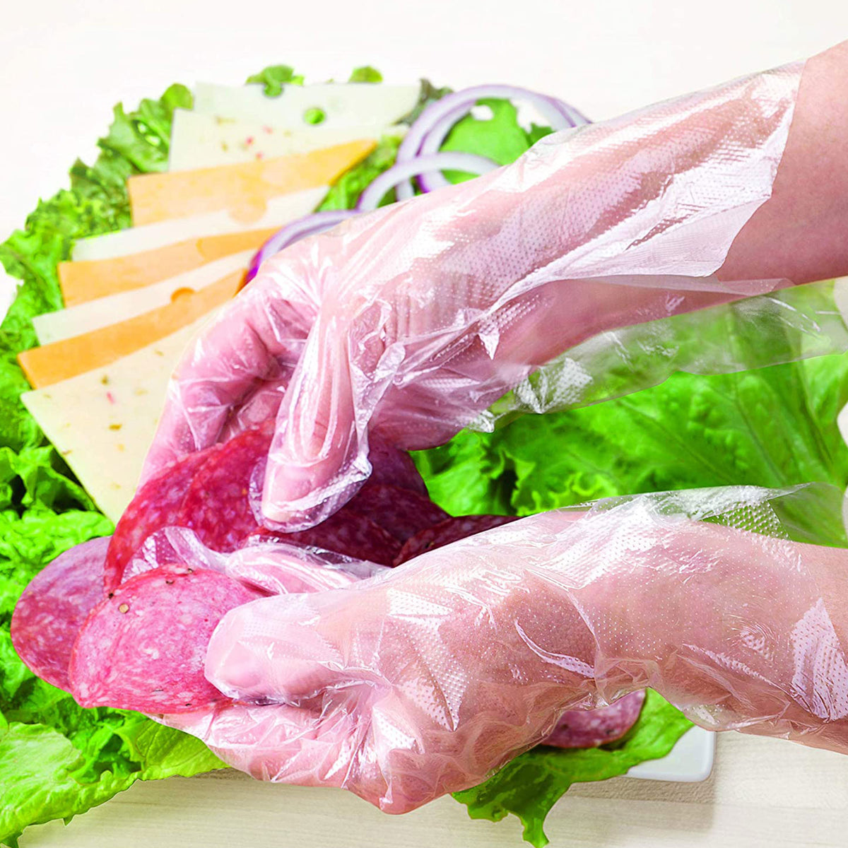 Clean Ones 500 Count Latex Free Disposable Food Safe Gloves, One Size (2 Pack) - VMInnovations