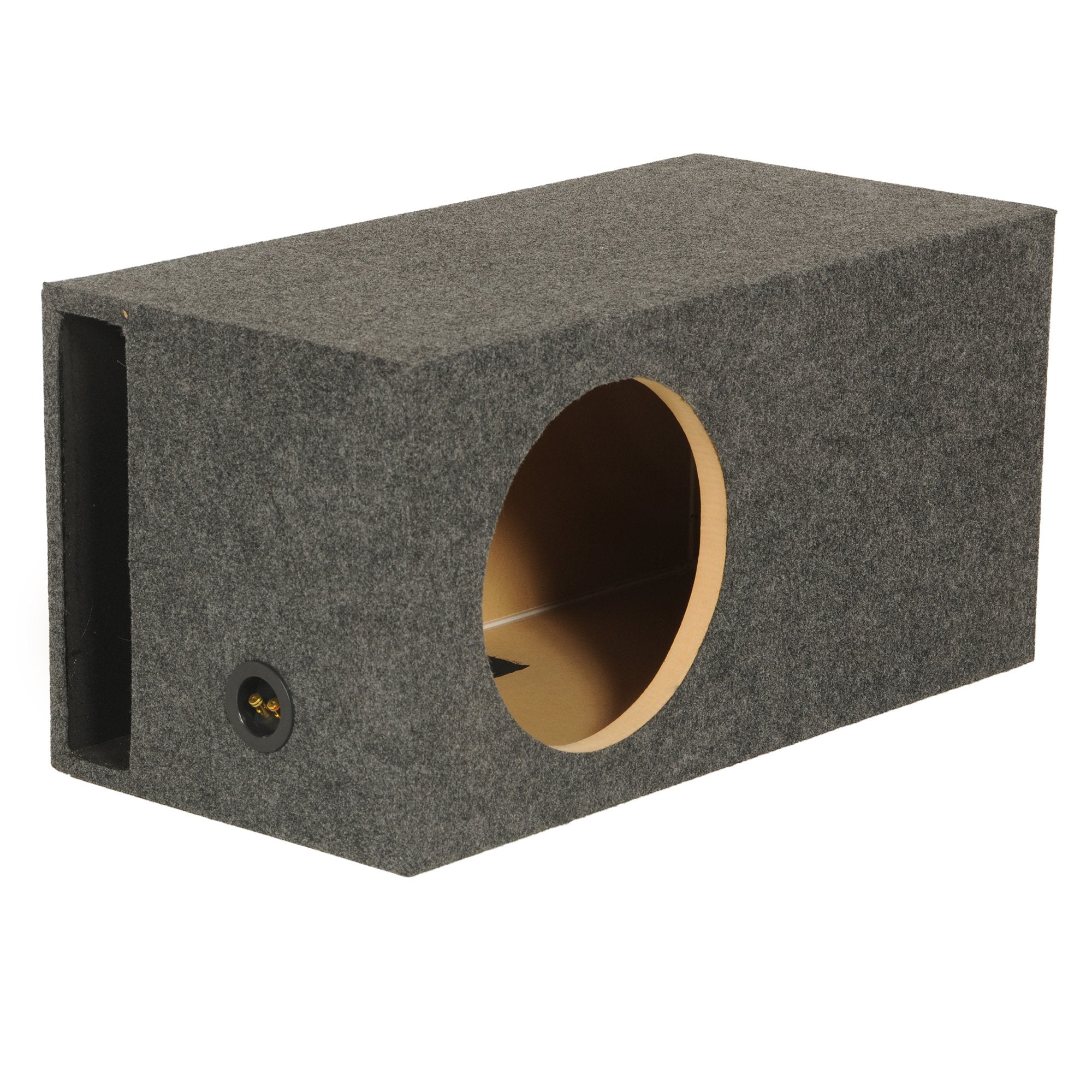 AudioPipe 12" 2200W 2 Ohm Car Audio Subwoofer Quad Stack & Side Ported Enclosure - VMInnovations
