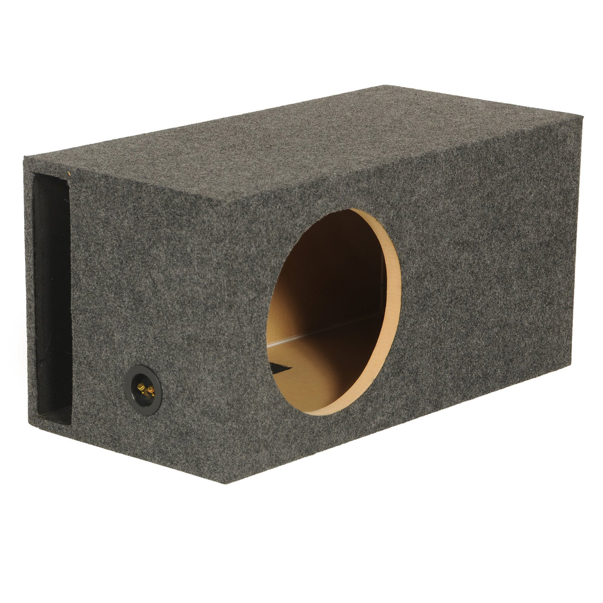AudioPipe 12" 2200W 2 Ohm Car Audio Subwoofer Quad Stack & Side Ported Enclosure