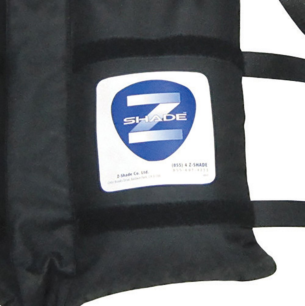 Z-Shade Instant Canopy Tent Shelter 4 Weight Bags, Black (Certified Refurbished)