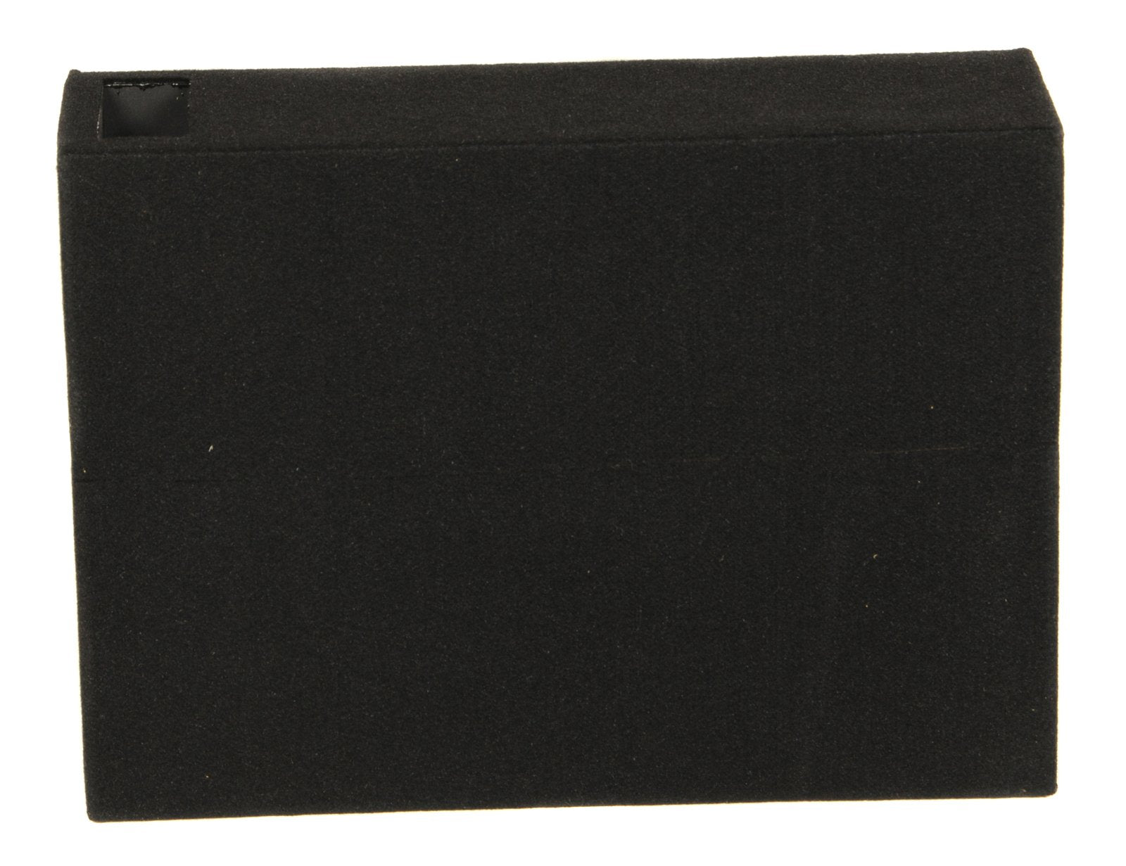 QPower Single 10 Inch Vented Shallow Sub Box & Planet Audio 1500 Watt Subwoofer
