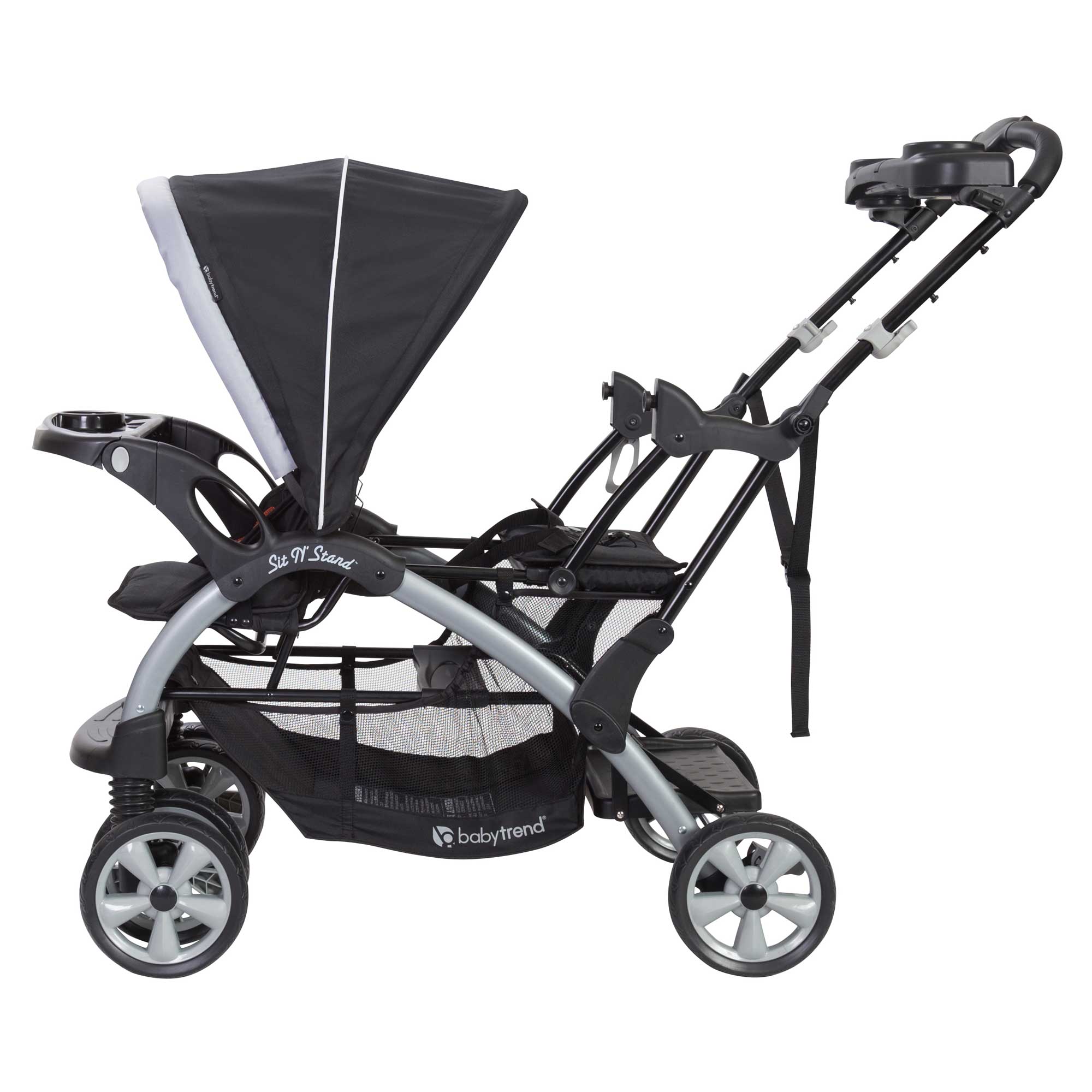 Baby Trend Infant Car Seat & Base (2 Pack) w/ 2 Seat Double Stroller (2 Pack) - VMInnovations