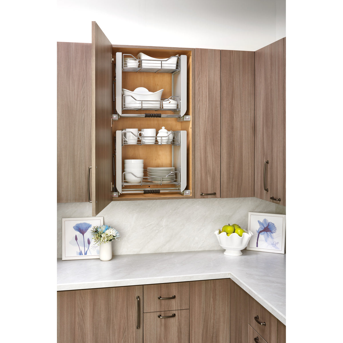 Rev-A-Shelf 5PD-24CRN 24" Chrome Cabinet Pull-Down Shelf (Certified Refurbished)