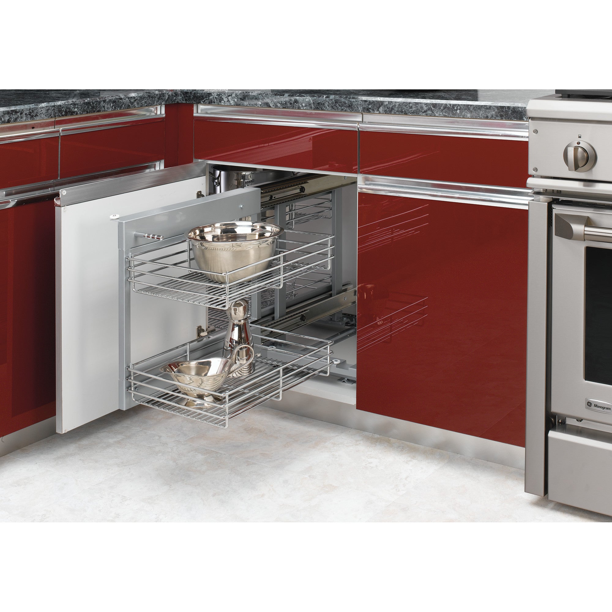 Rev-A-Shelf 5PSP 15" Blind Corner Cabinet Organizer (Certified Refurbished)