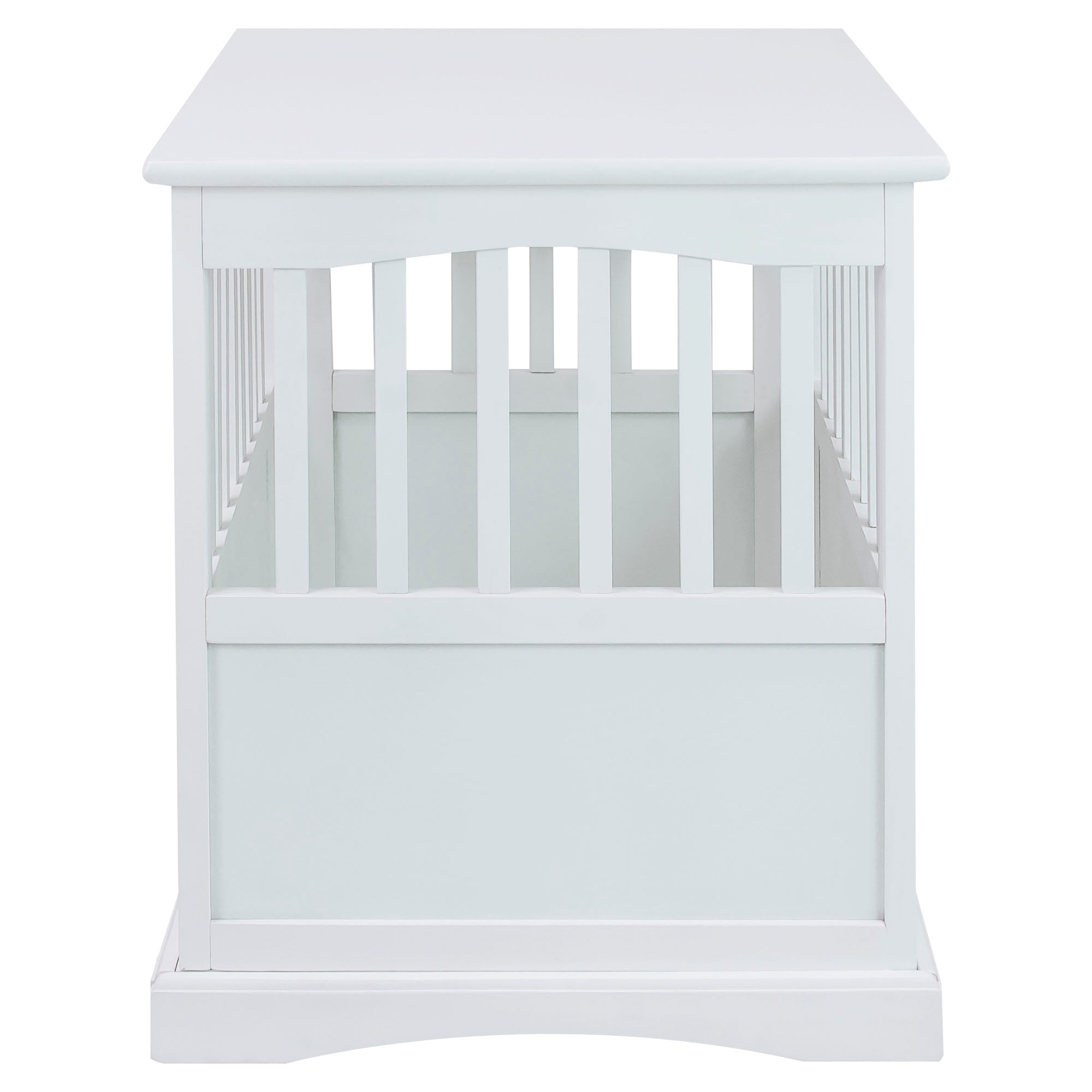 Casual Home Solid Wood Lockable Gate Door Pet Crate and End Side Table(Open Box) - VMInnovations