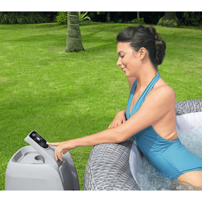 Bestway SaluSpa AirJet Inflatable Hot Tub and PureSpa Removable Spa Seat