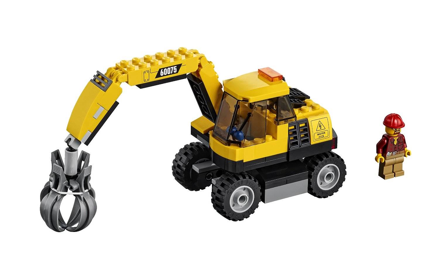 LEGO® CITY® Demolition Excavator and Truck Construction Site Playset | 60075