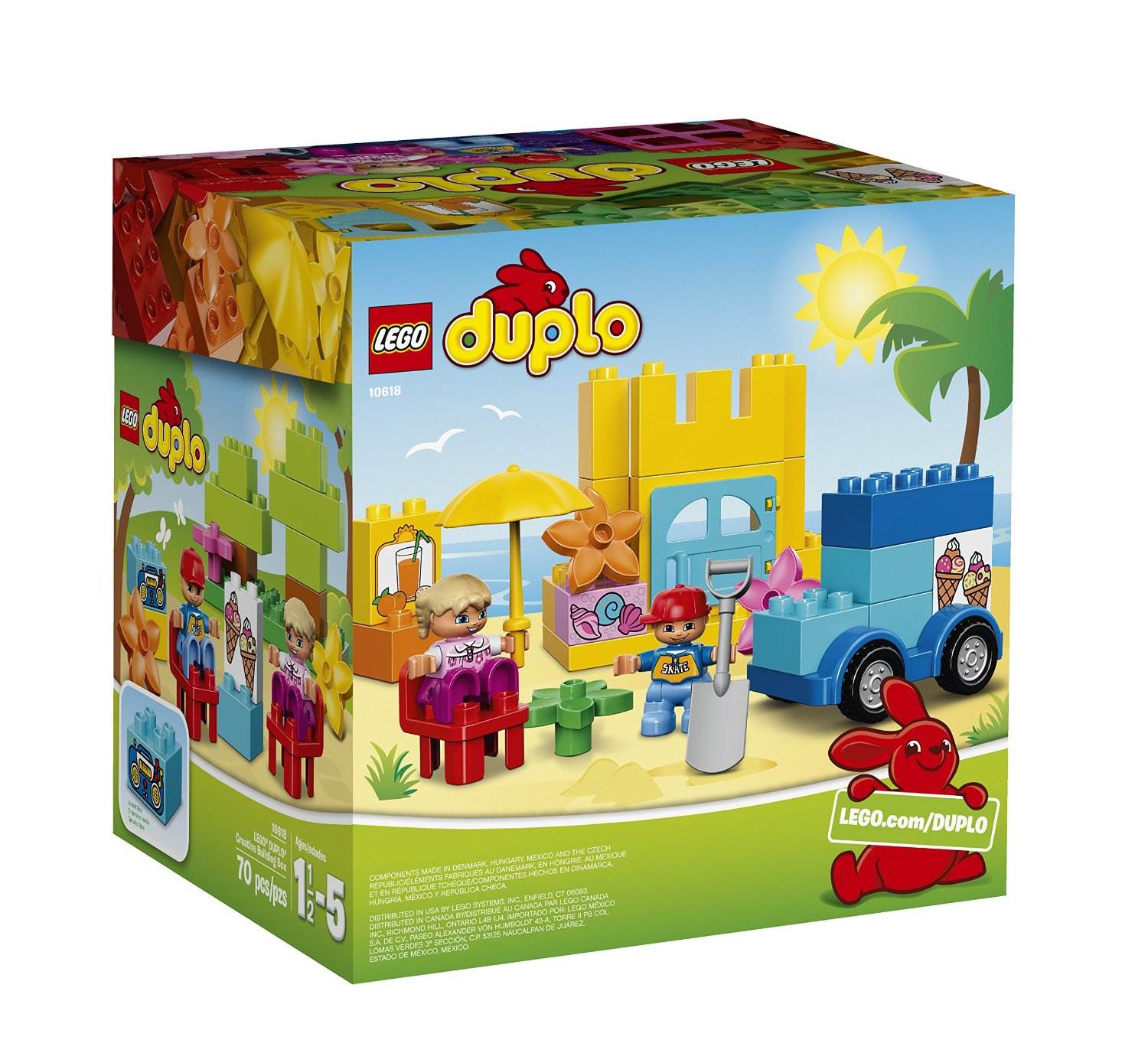 LEGO® DUPLO® My First Creative Building Box 70pc Set Assortment - Open Box