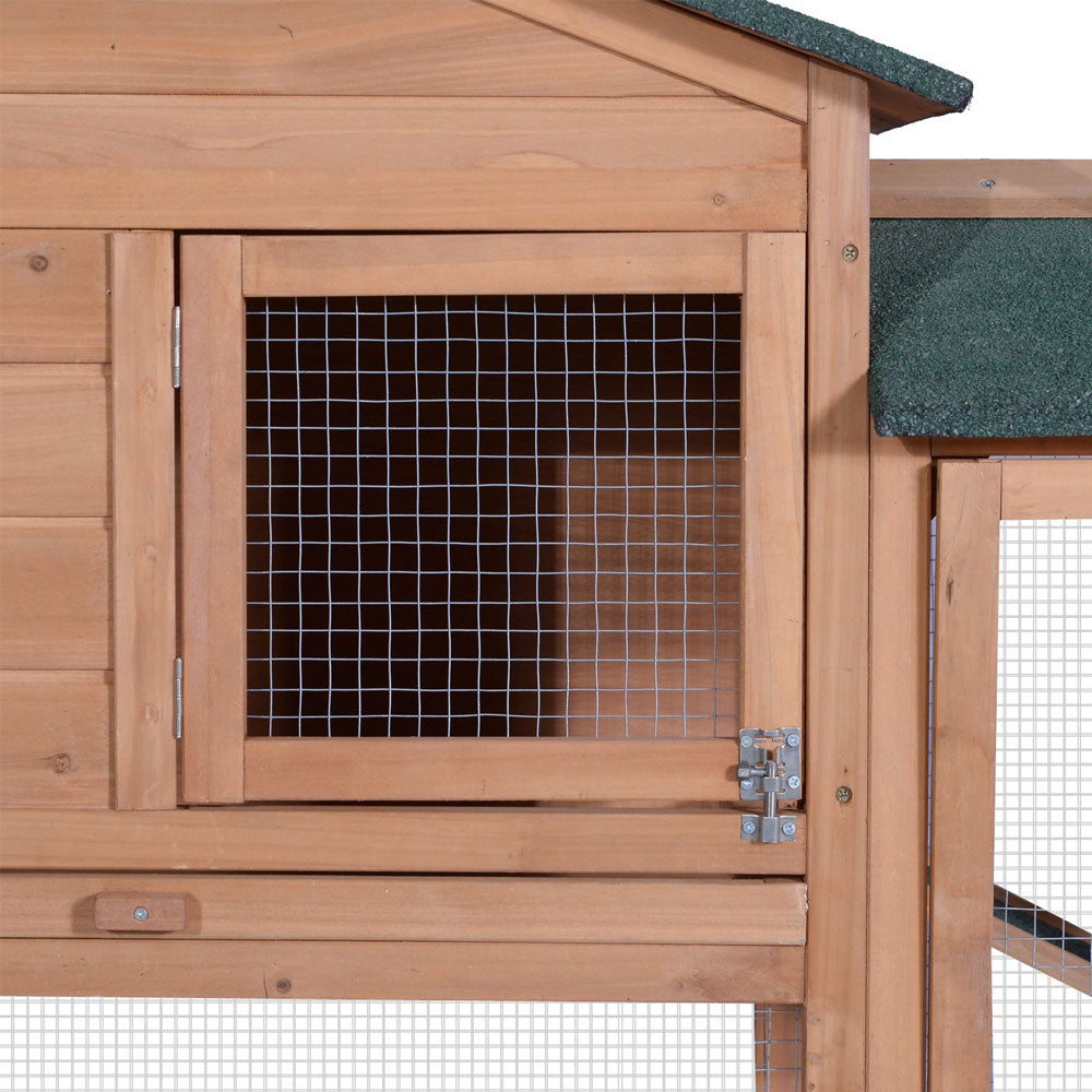 Lovupet 6010-1305 Pet Supplies Wood Fenced House Pet Cage for Small Animals