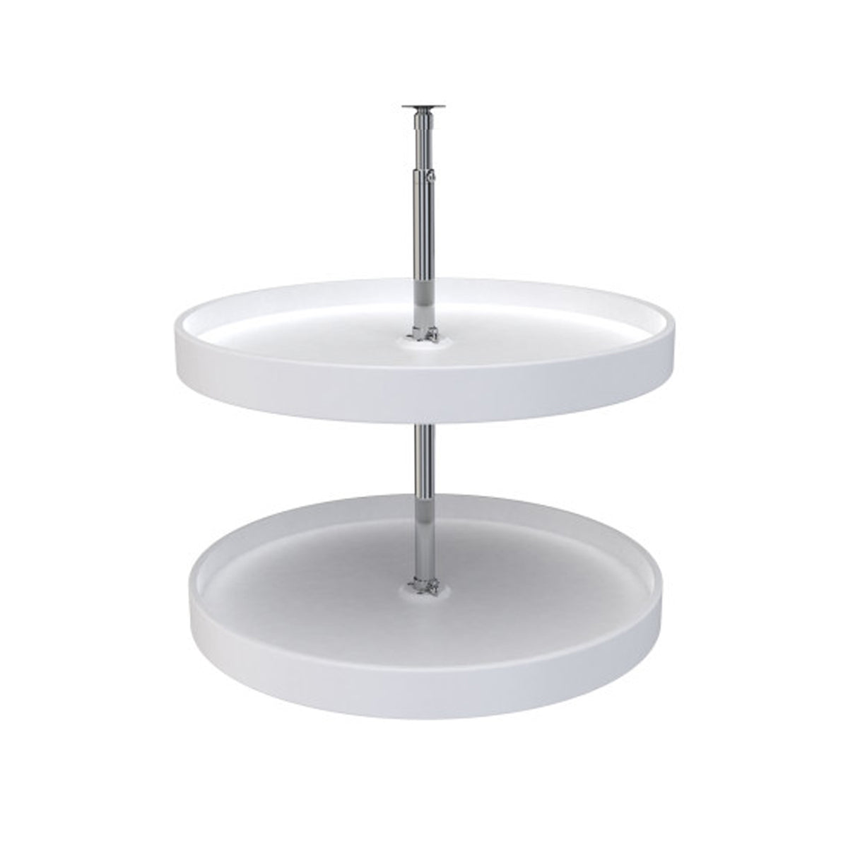 Rev-A-Shelf 6012-24-11-52-RB 24" Polymer Circle 2-Shelf Lazy Susan (Refurbished)