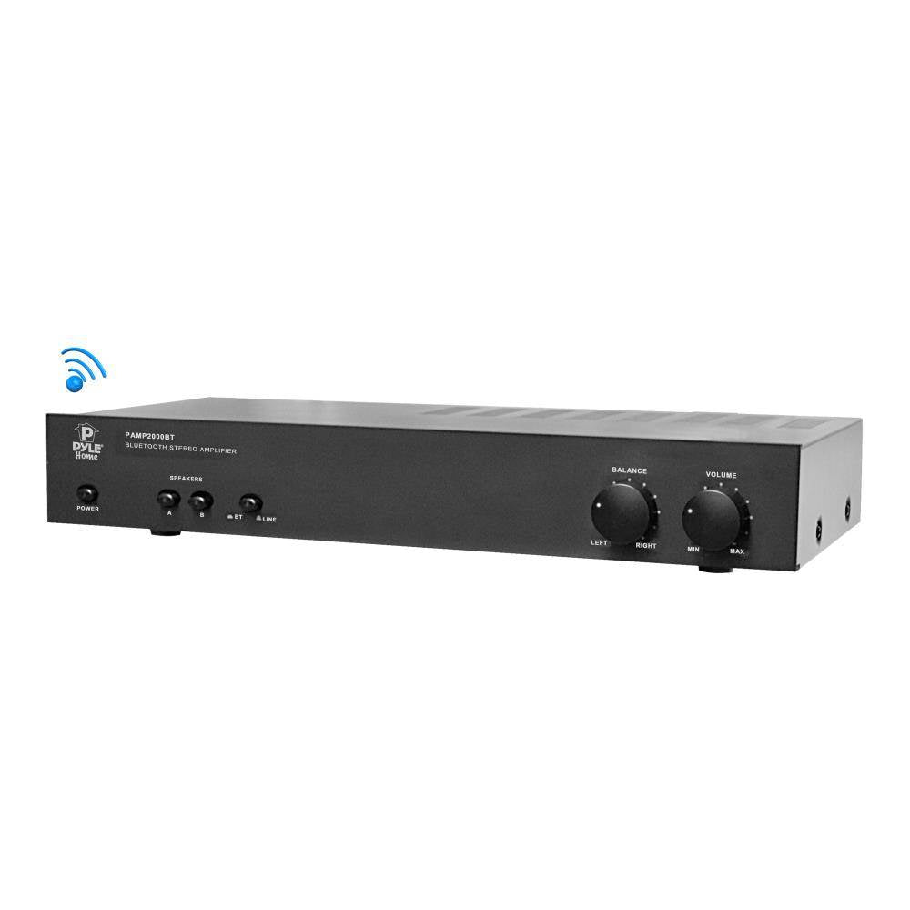 Bluetooth DJ Speakers - 2) VM Audio 10" DJ Speakers + Pyle 2000BT Amp + Wire