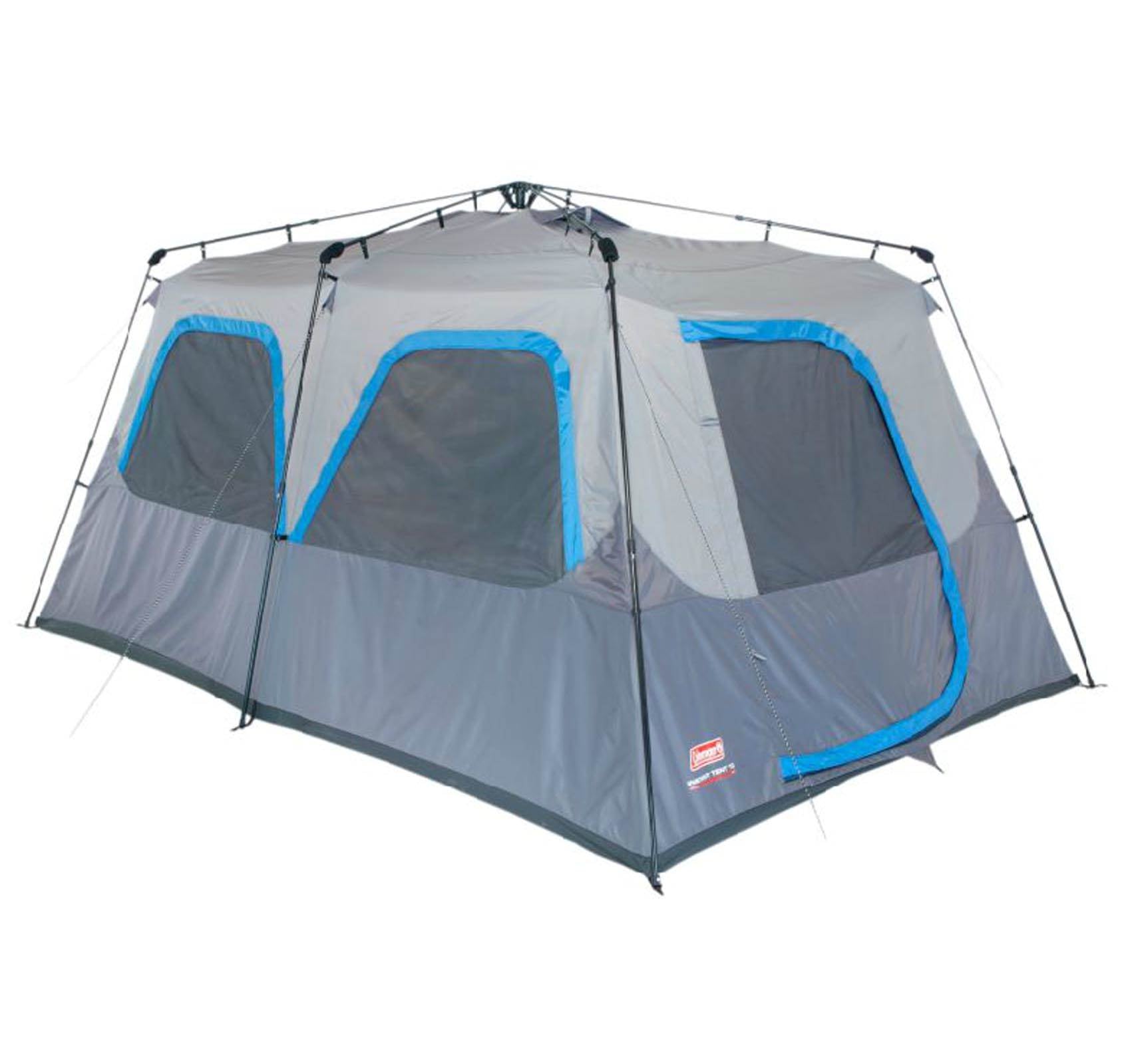 COLEMAN 10 Person 2 Room Waterproof Family Camping Instant Tent 14 x 10' JD5CJP