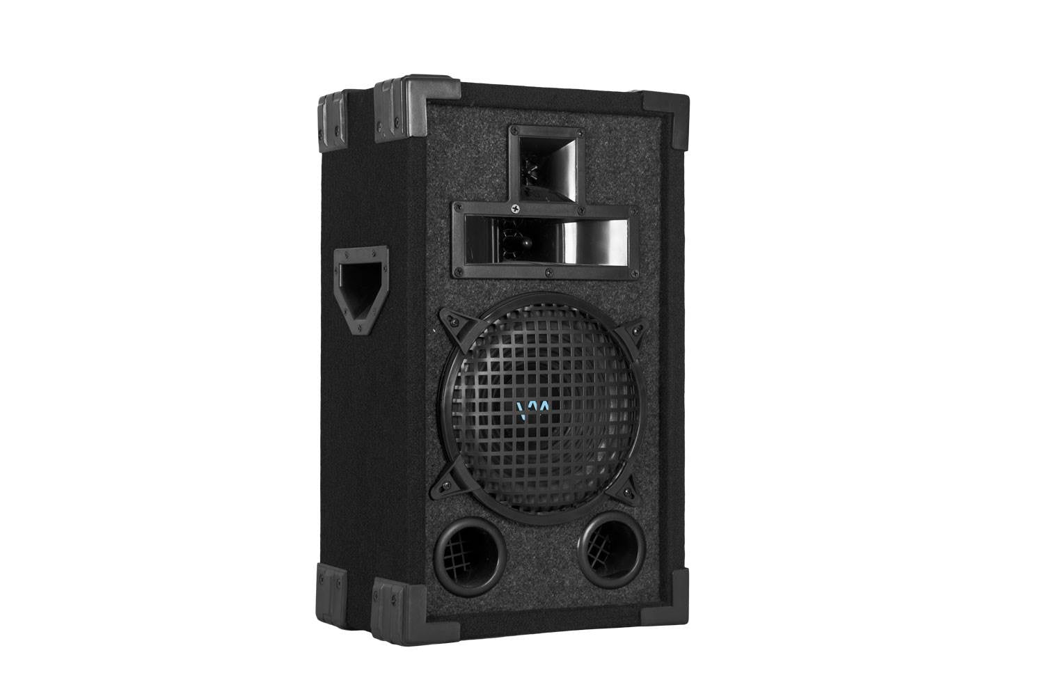 Bluetooth DJ Speakers - 2 VM Audio 8" DJ Speakers + Pyle 2000BT Amplifier + Wire