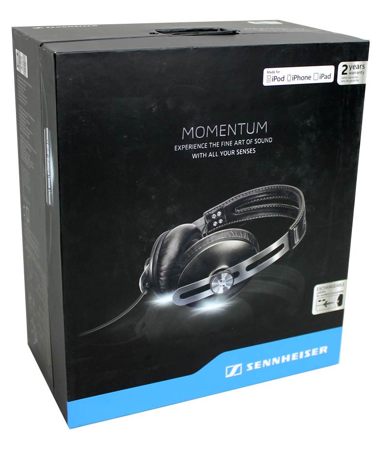 Sennheiser Momentum Closed Over Ear Stereo Headphone iPod iPhone Open Box JD5CJP