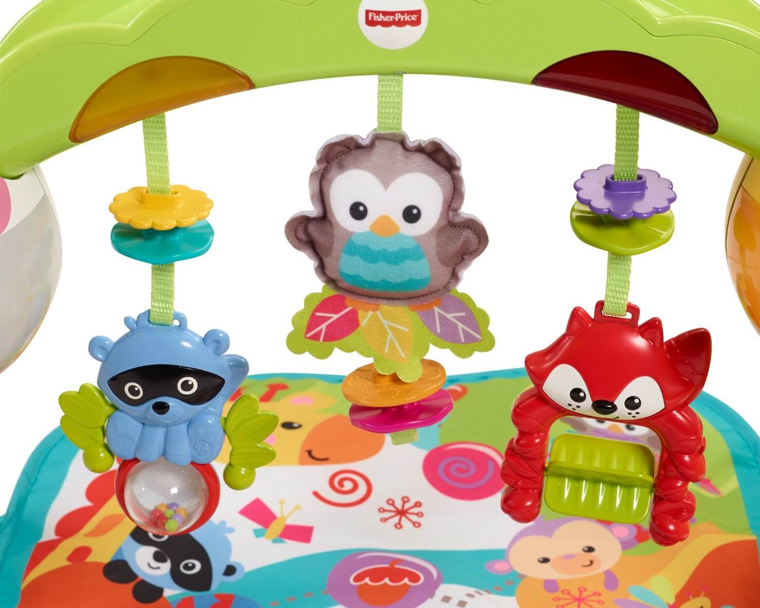 Fisher-Price Newborn-to-Toddler Three Stages Floor Play Gym | CCB70 - Open Box