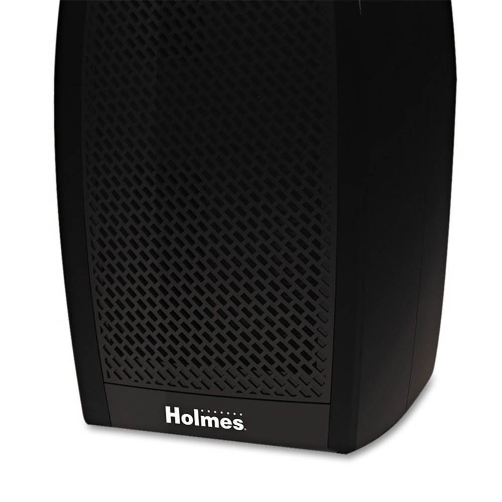 Holmes Mini-Tower Air Purifier With HEPA-Type Air Purifier, Black (Open Box)