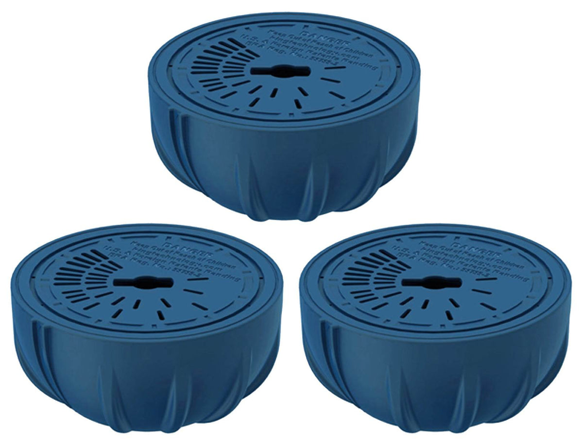 3) NEW Flippin' Frog Swimming Pool Replacements Chlorine Floating Cartridges