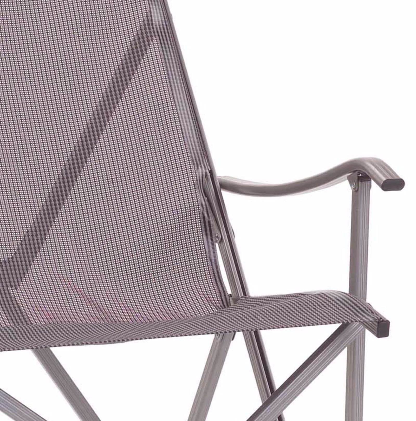 Coleman Ergonomic Outdoor Sling Camping Aluminum Folding Chair w/ Bag (Open Box)