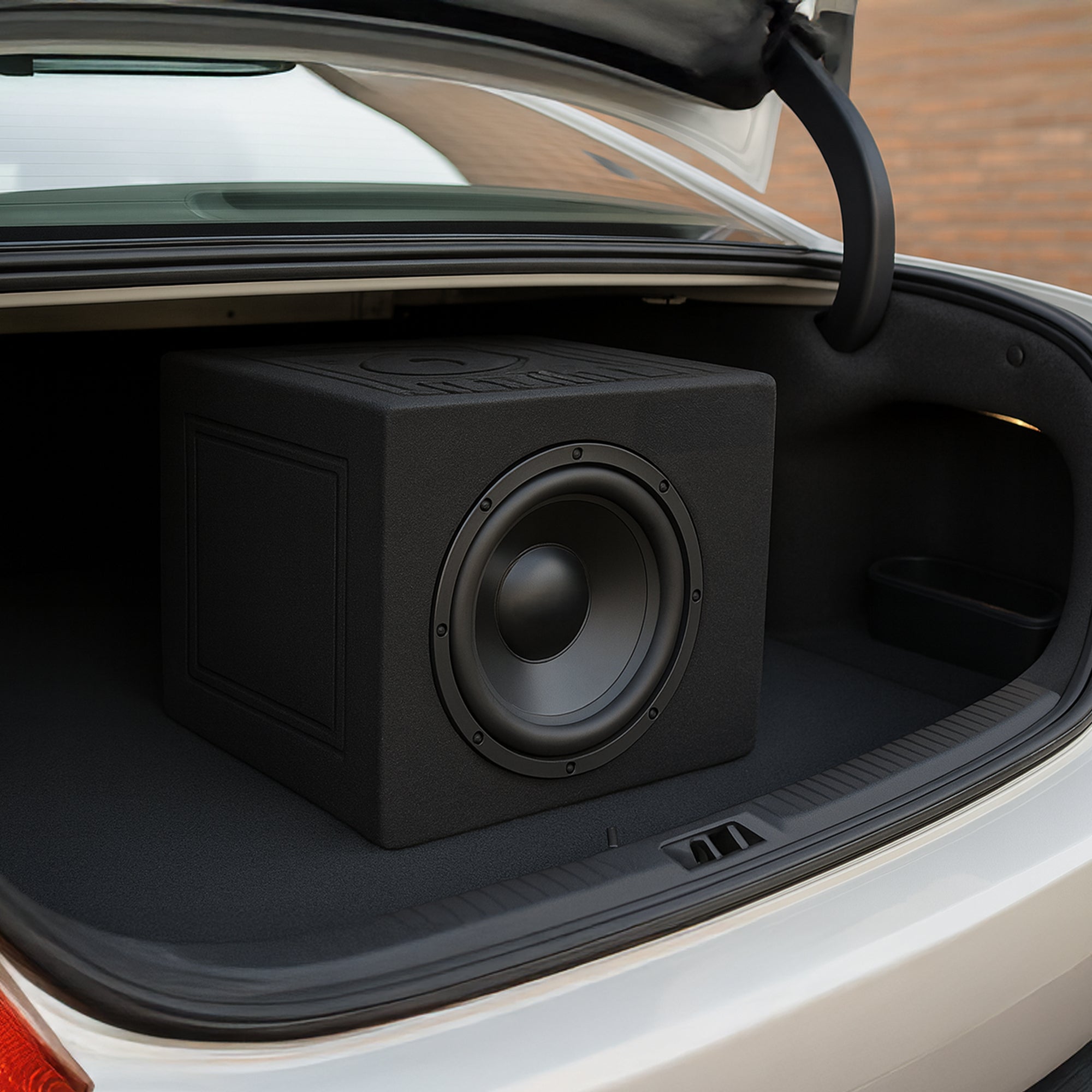 Q-POWER QBOMB 10" Sealed Car Subwoofer Sub Box Enclosure (Open Box) - VMInnovations