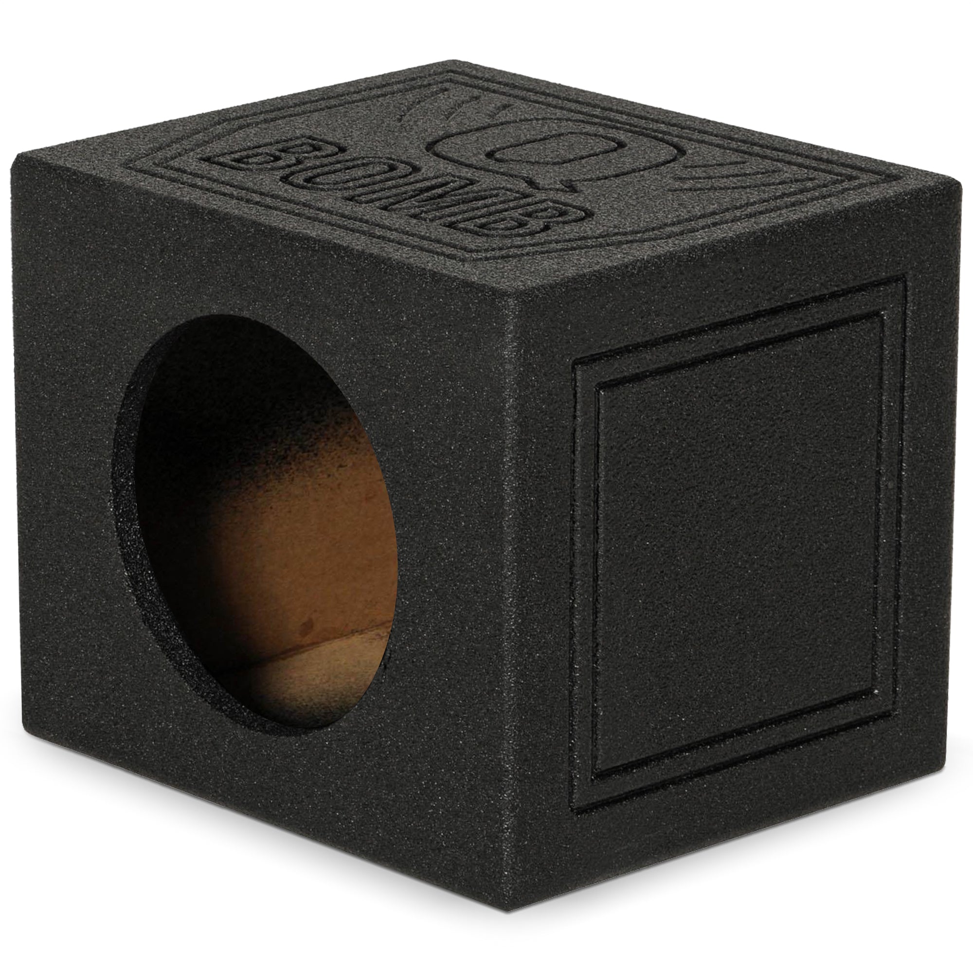 Q-POWER QBOMB 10" Sealed Car Subwoofer Sub Box Enclosure | QBOMB10S Single - VMInnovations