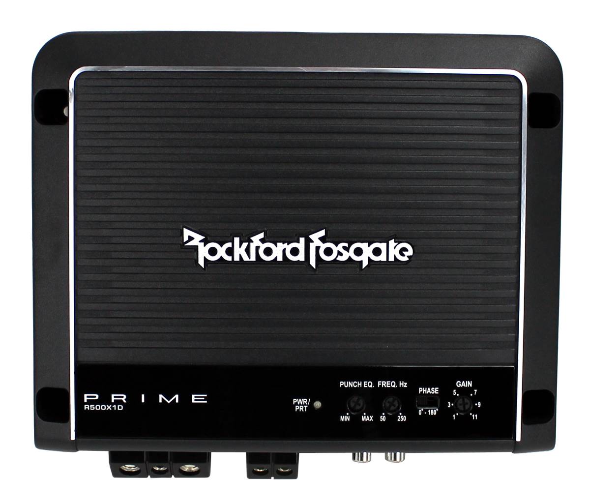 New Rockford Fosgate R500X1D 500W Mono D Car Amplifier Audio Amp + Remote + Cap