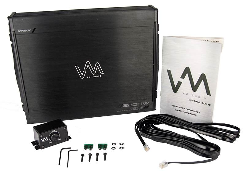 Pyle PLPW15D 15" 2000 Watt 4-Ohm Sub DVC Car Subwoofer + 2200W Amp + Wiring Kit - VMInnovations