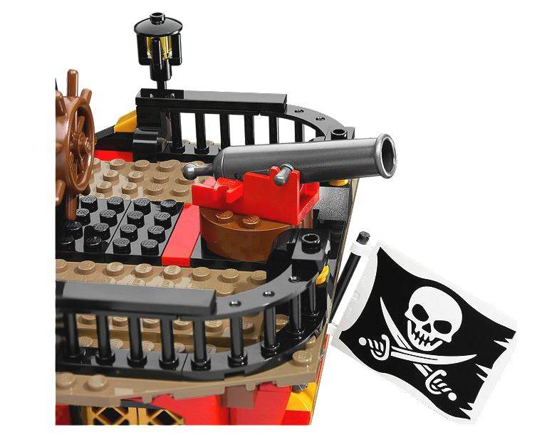 LEGO® Pirates The Brick Bounty Kids Building Playset - 745 Piece | 70413