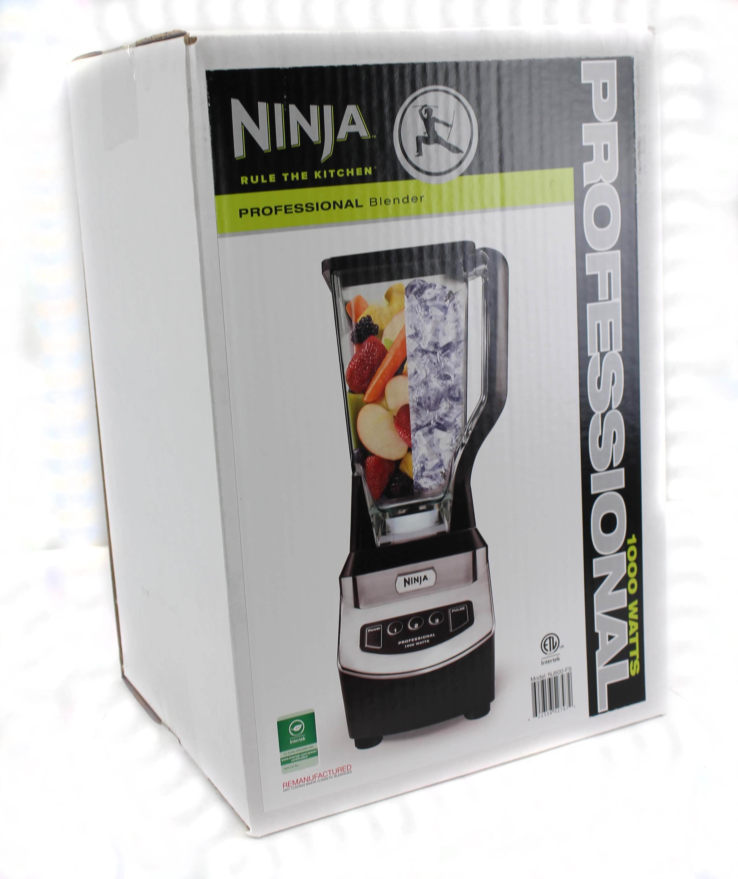 Ninja NJ600CO Professional XL Blender with Pulse (Certified Refurbished)