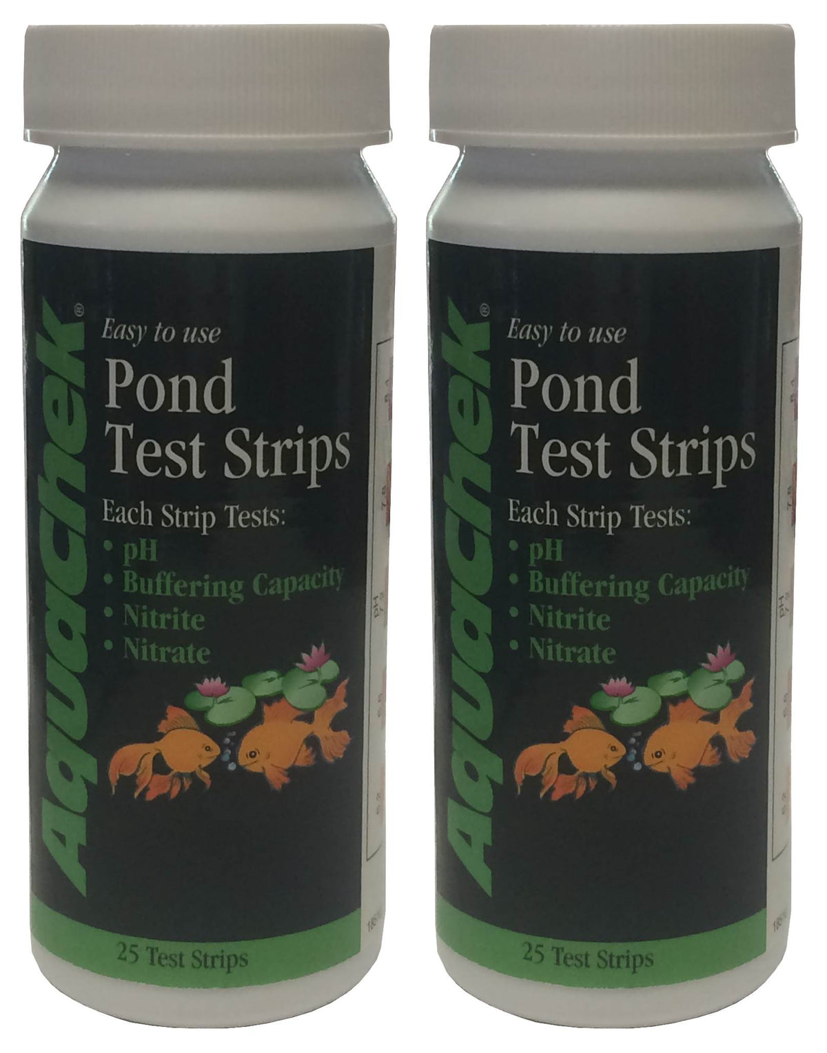 AquaChek 571851 Lake Pond Aquarium 4-in-1 pH Buffering Easy Test Kit - 50 Strips