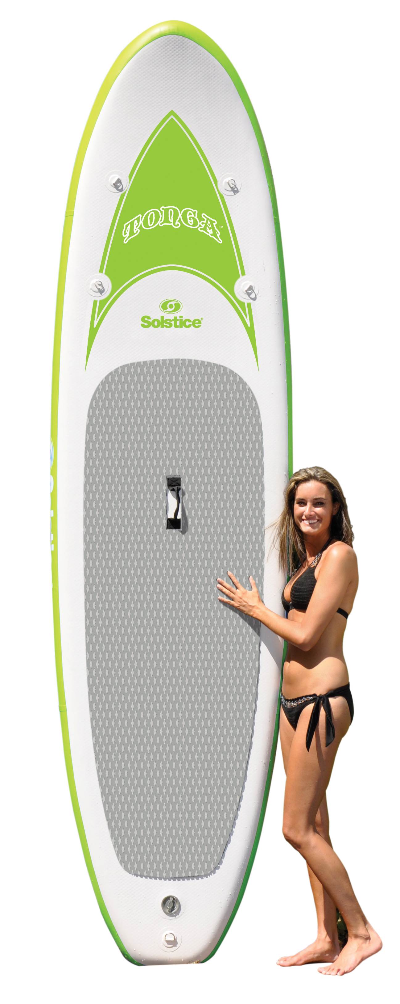 New Solstice Tonga 35132 Inflatable Stand-Up Light Weight Paddleboard w/ Paddle