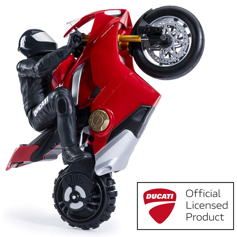 Upriser Ducati Authentic Panigale V4 S Remote Control Motorcycle with Rider