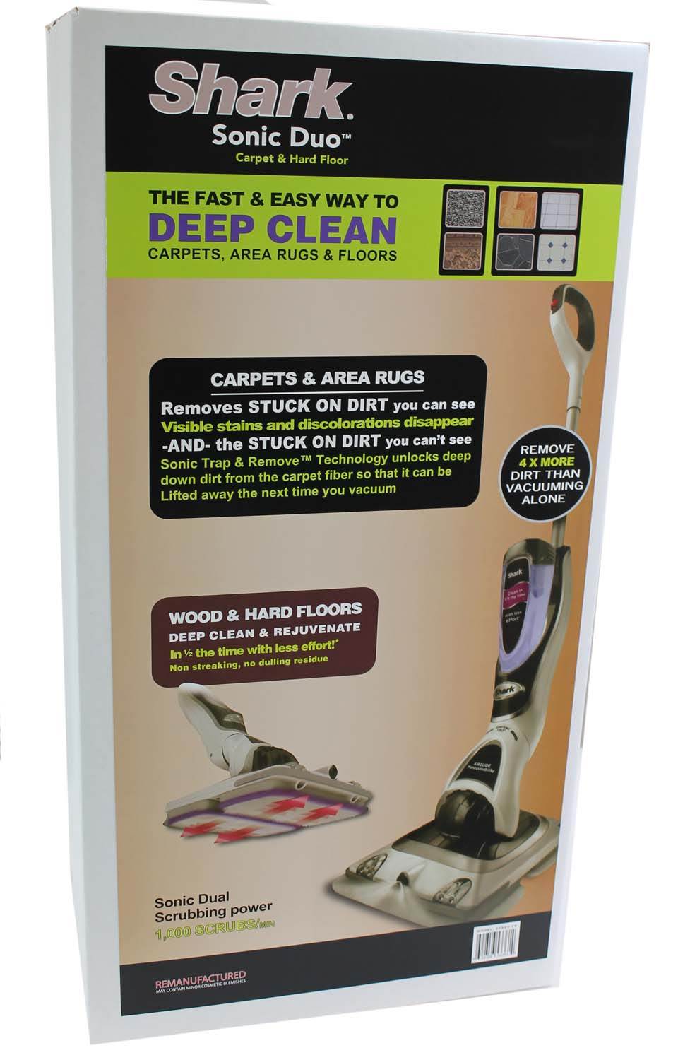 Shark Professional Sonic Duo Carpet and Hard Floor Cleaner - Open Box